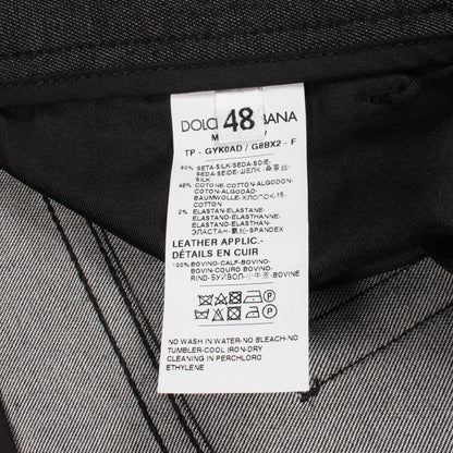 ドルチェ＆ガッバーナ シルクコットンデニムパンツ