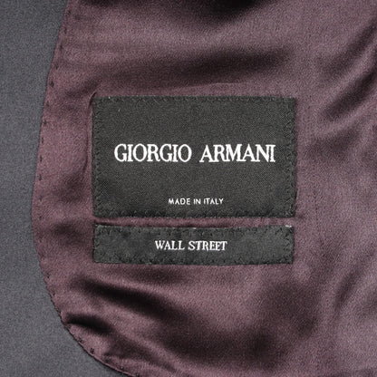 ジョルジオアルマーニ WALL STREET ウールシルクジャケット