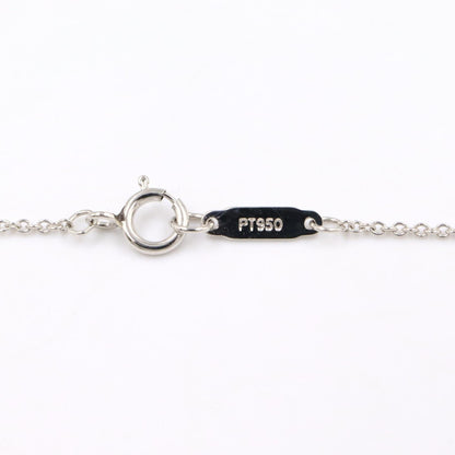 ティファニー ソリティア Pt950 ダイヤモンドネックレス