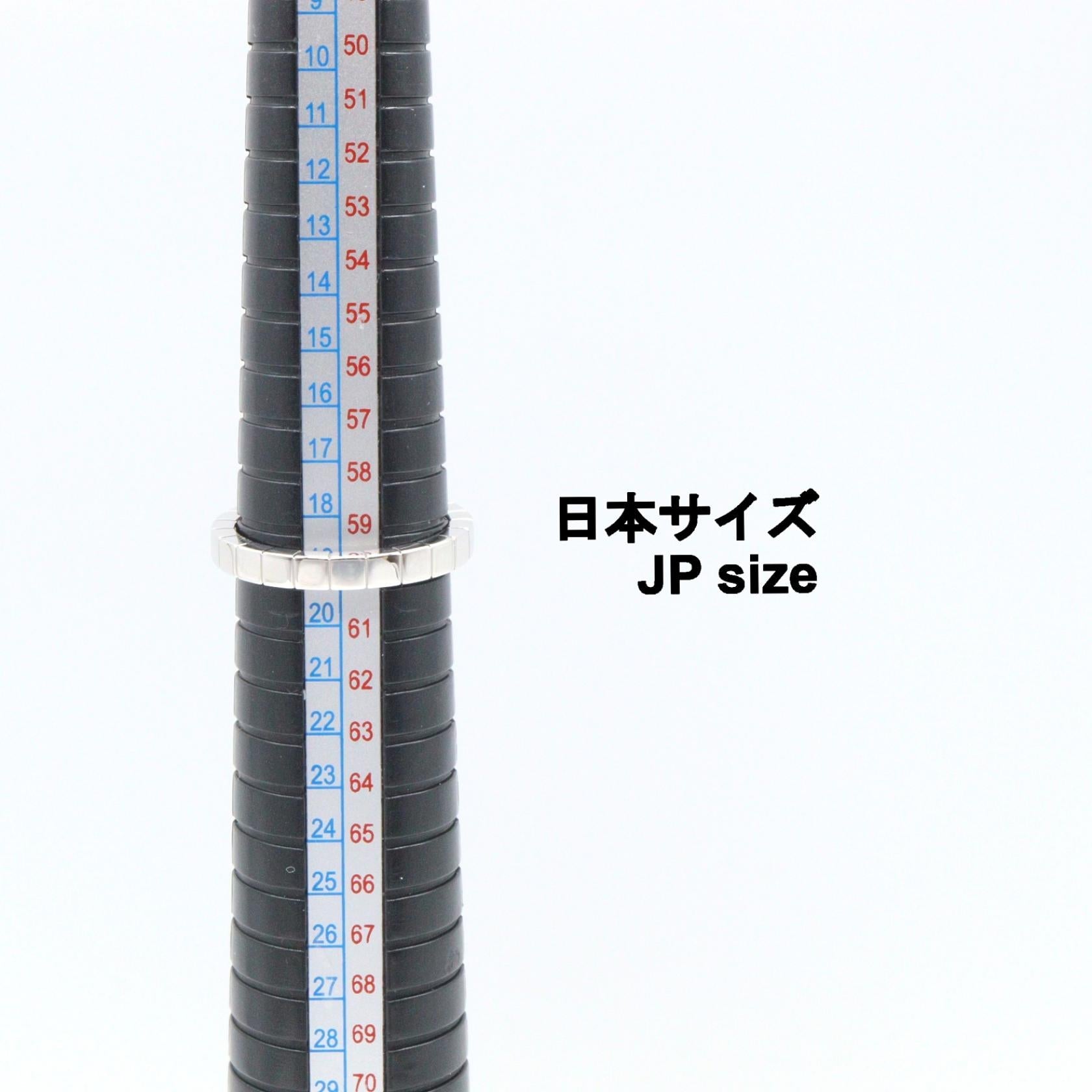 カルティエ ラニエール Au750ホワイトゴールド リング 18.5号