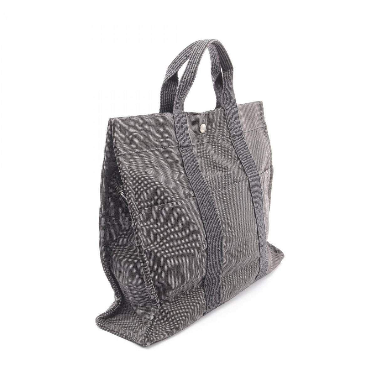 エルメス エールラインMM ナイロンキャンバス トートバッグ