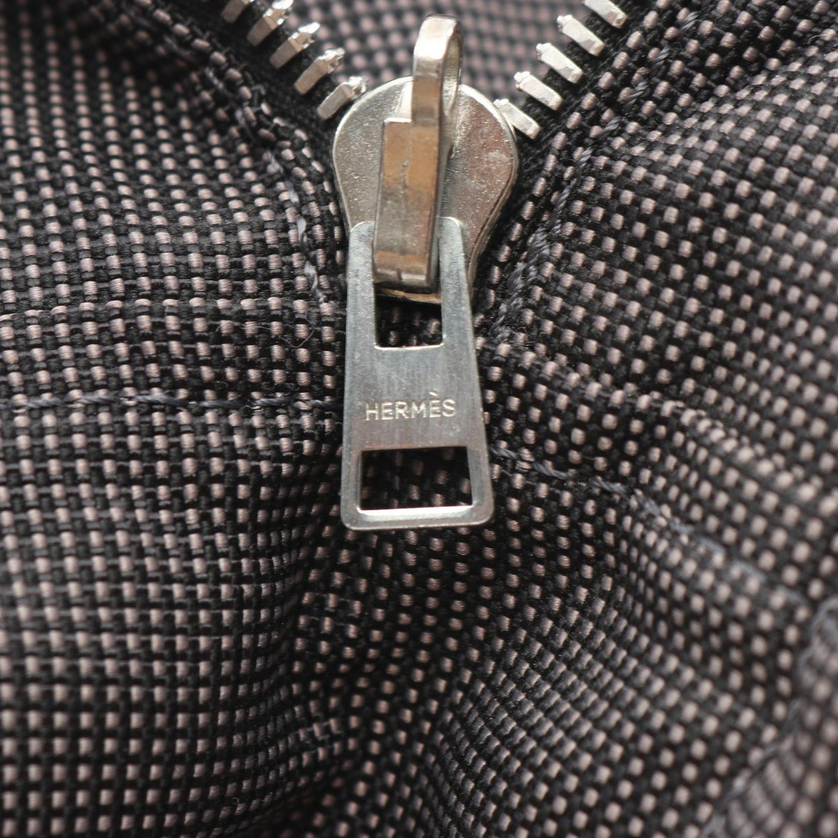 エルメス エールラインMM ナイロンキャンバス トートバッグ