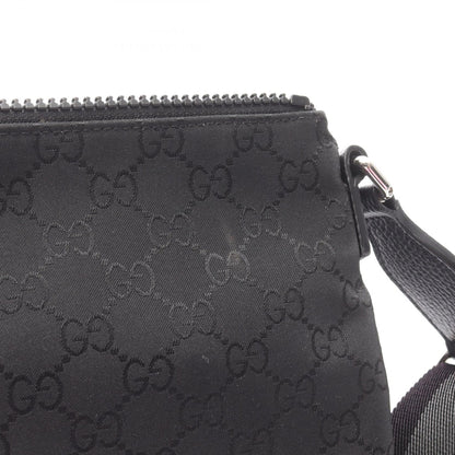 グッチ GGナイロンレザーショルダーバッグ