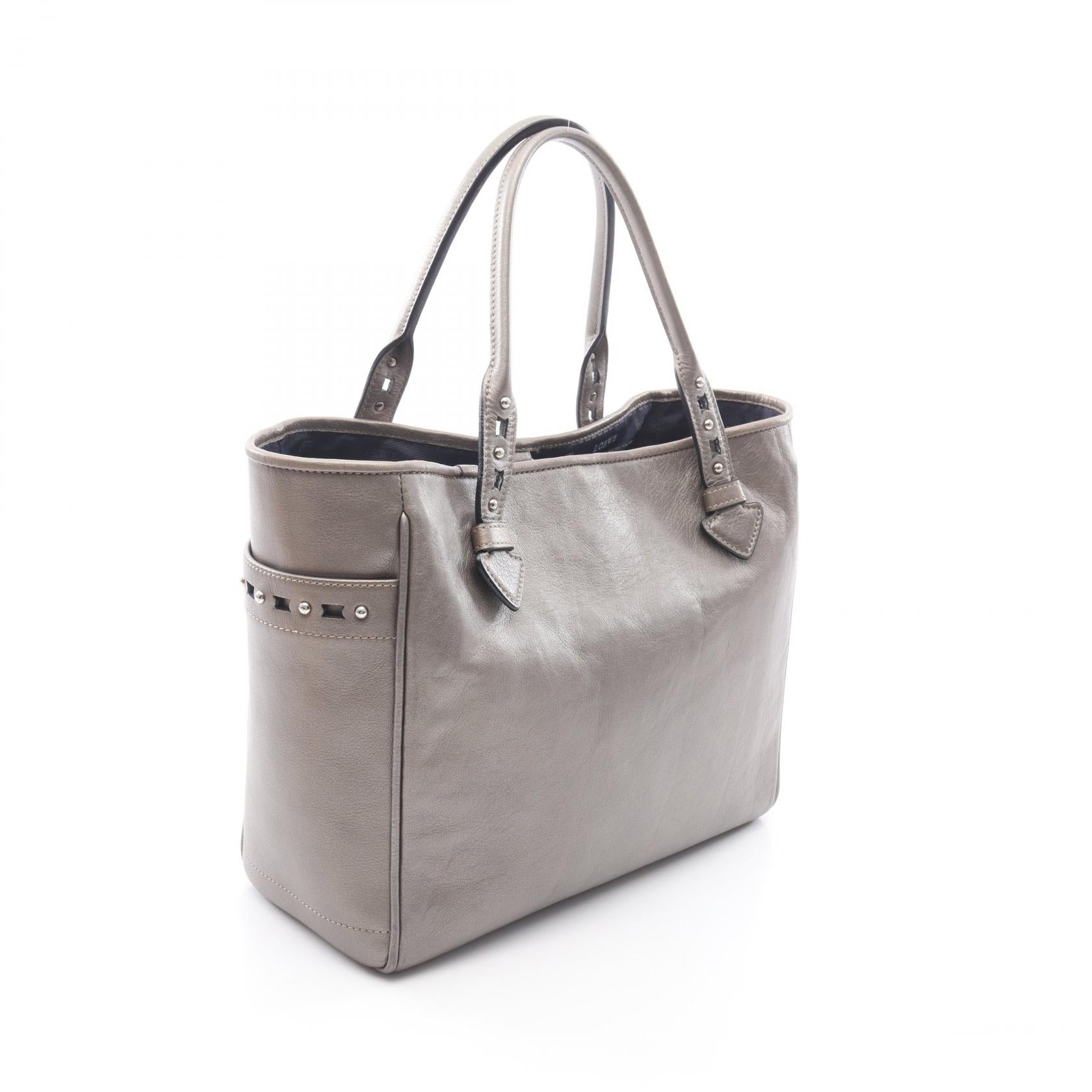 ロエベ HERITAGE レザートートバッグ