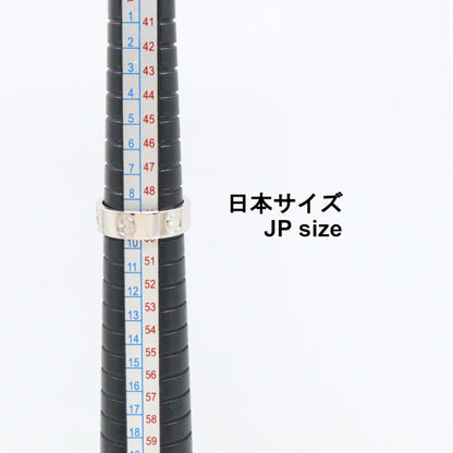 カルティエ ラブ Au750ホワイトゴールド リング 9号