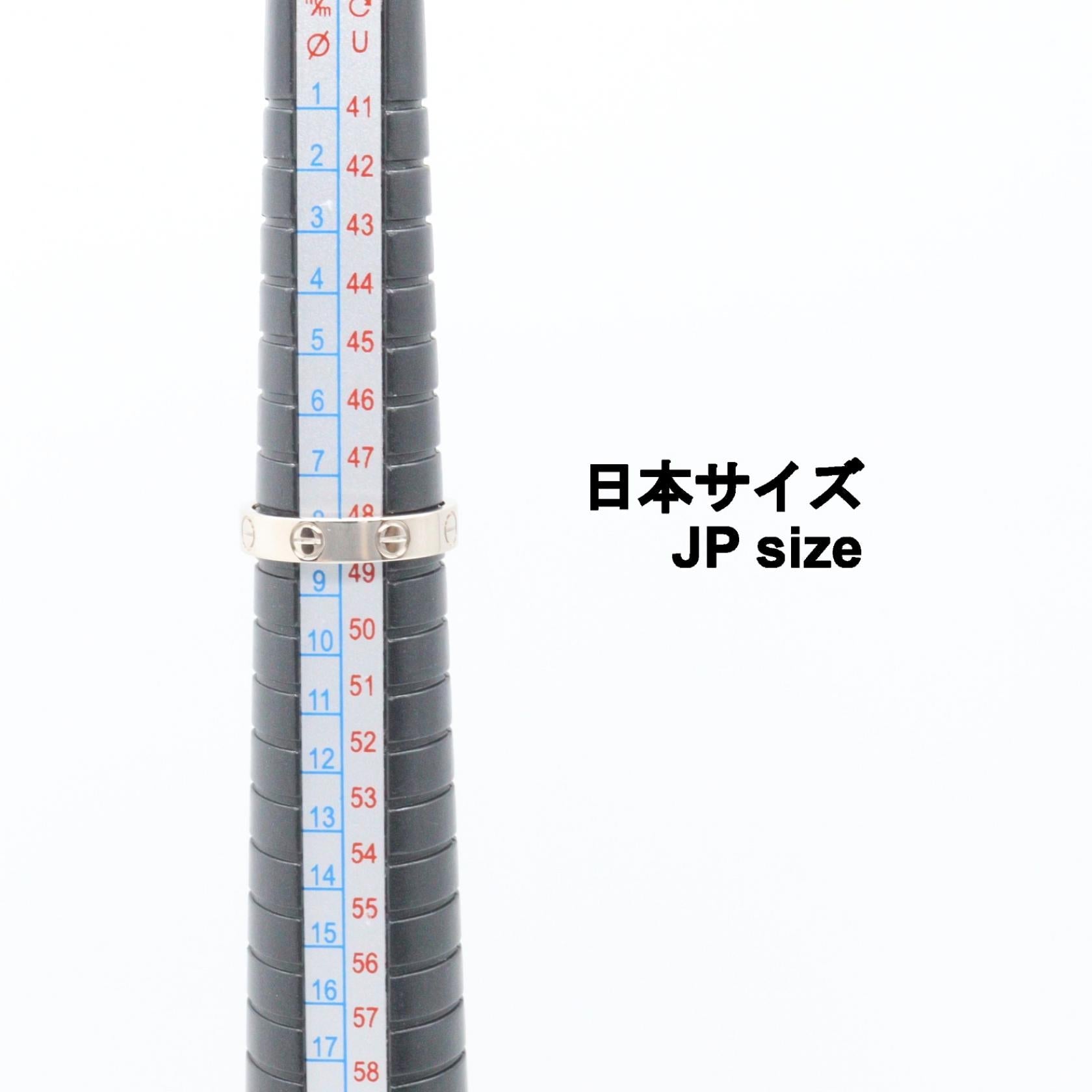 カルティエ ミニラブリング Au750 リング 49号