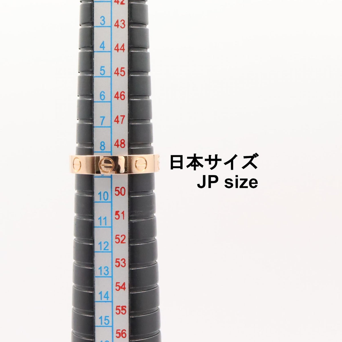 カルティエ ミニラブ Au750 リング 49号