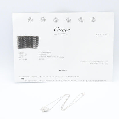 カルティエ カレス ドルキデ Au750 ダイヤモンド ネックレス