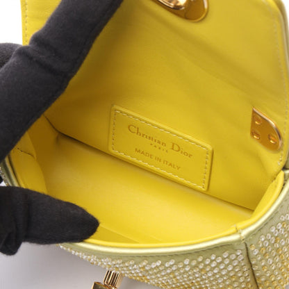 ディオール CARO MICRO レザーショルダーバッグ