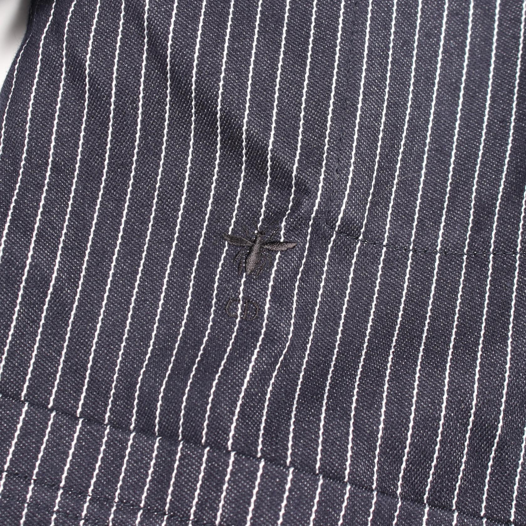 クリスチャンディオール BEE刺繍 シルクコットン シャツ
