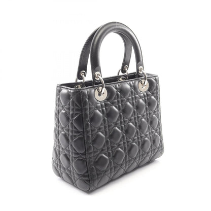 ディオール LADY DIOR レザー2wayハンドバッグ