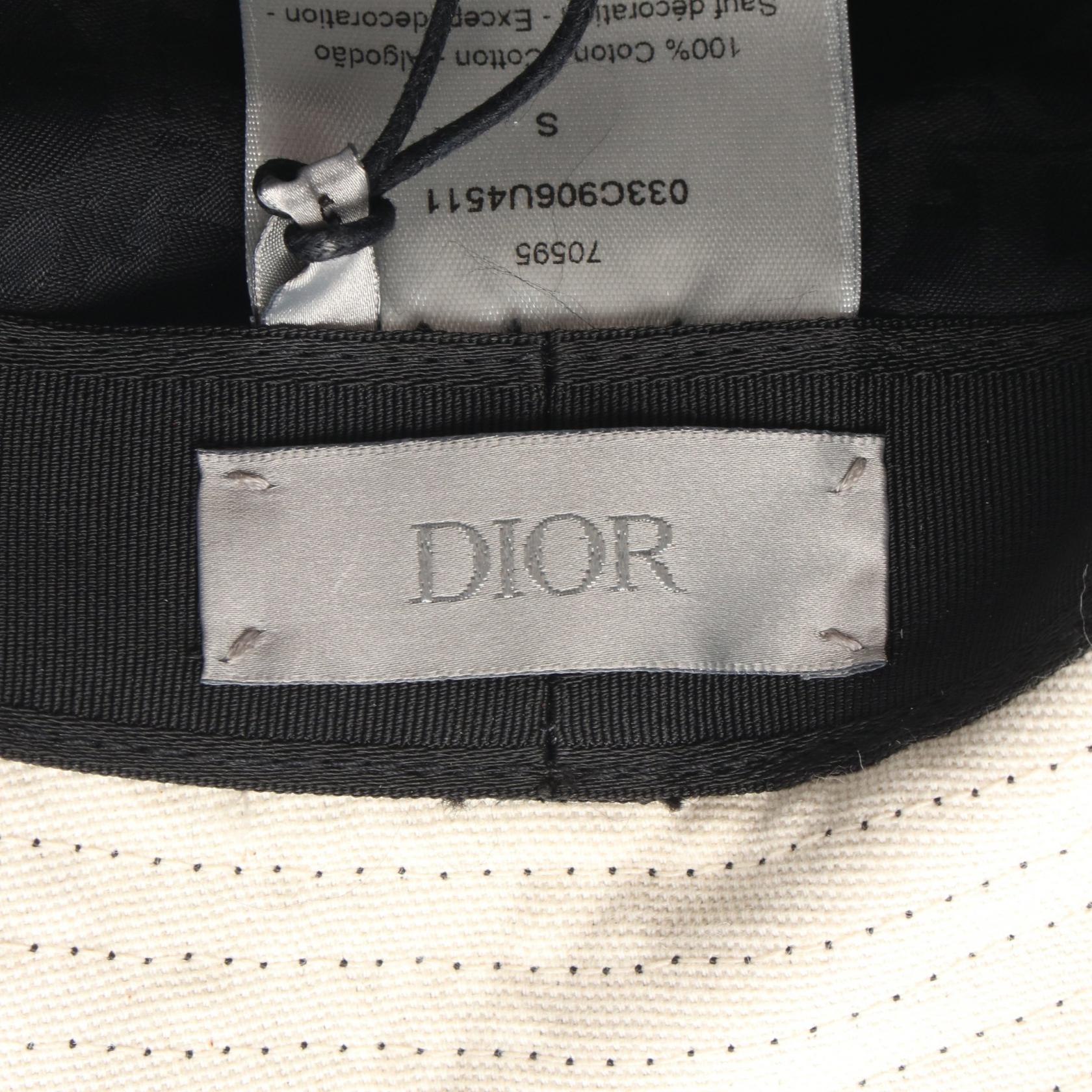 ディオール DIOR × TRAVIS SCOTT CACTUS JACK コットンハット
