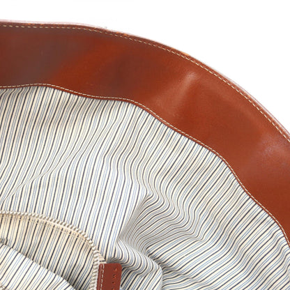 セリーヌ 花柄 デニムレザートートバッグ