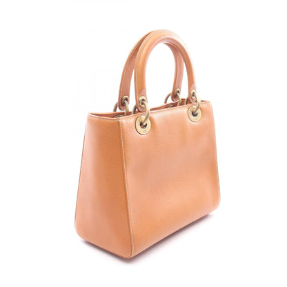 ディオール LADY DIOR レザー ハンドバッグ