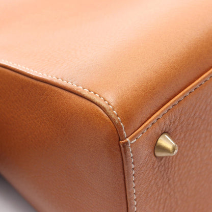 ディオール LADY DIOR レザー ハンドバッグ