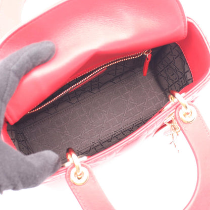 ディオール LADY DIOR MY ABCDIOR レザー2WAYバッグ