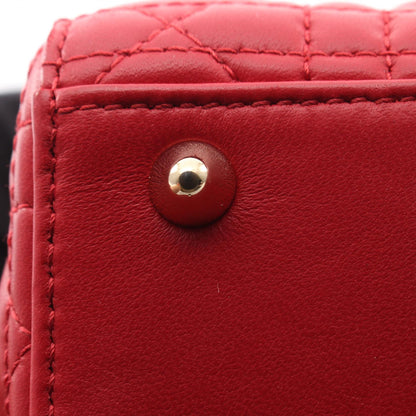 ディオール LADY DIOR MY ABCDIOR レザー2WAYバッグ