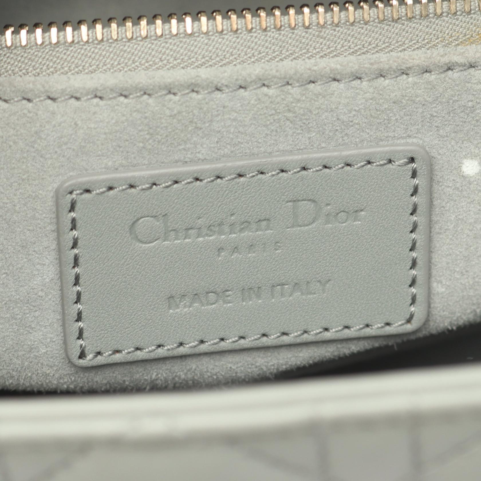 ディオール LADY DIOR レザー2wayハンドバッグ