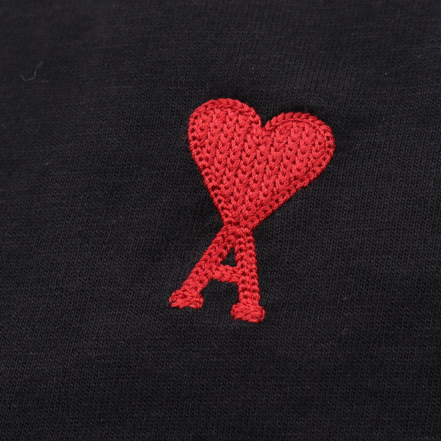 アミ AMI DE COEUR コットン半袖Tシャツ