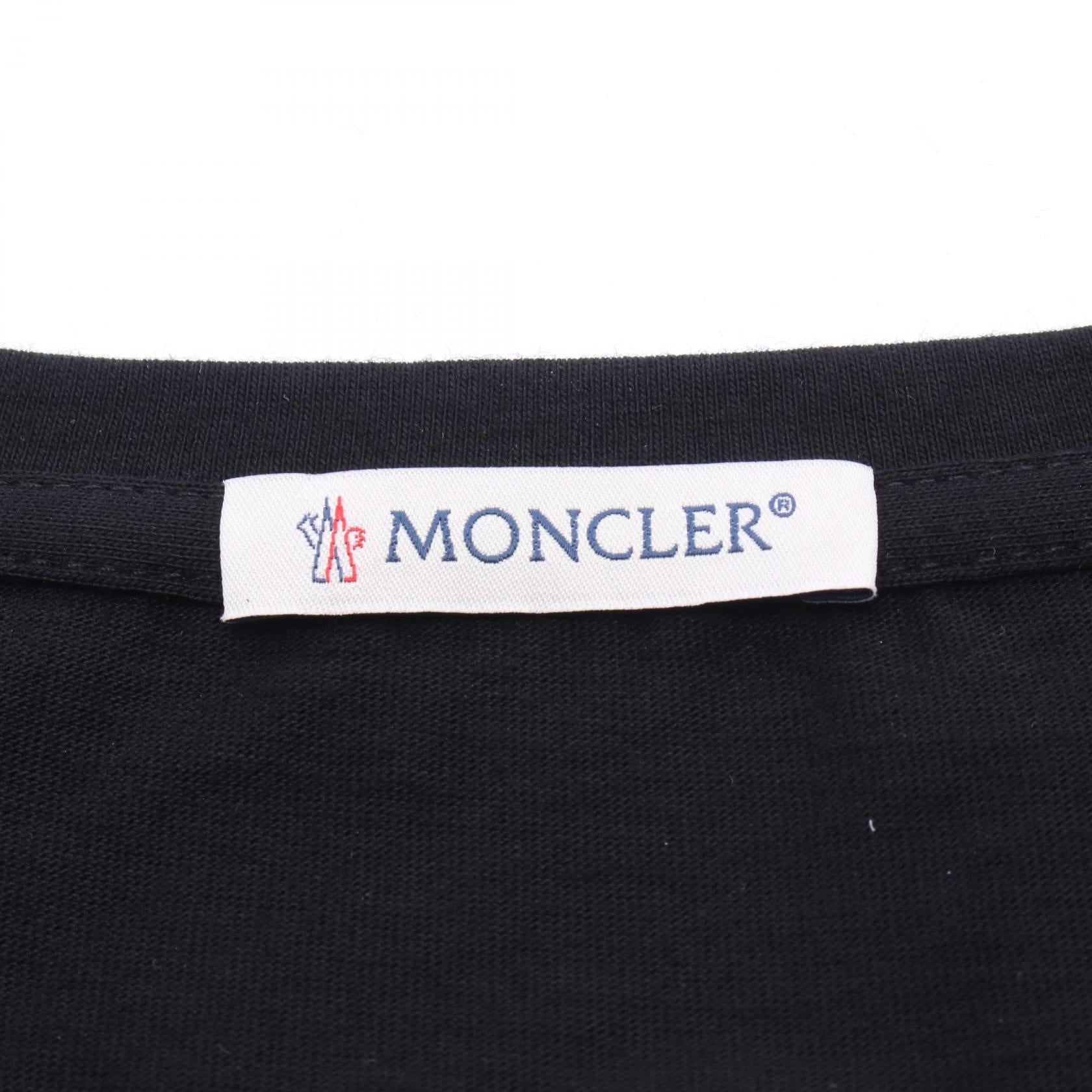 モンクレール Maglia Manica Corta コットン 半袖Tシャツ