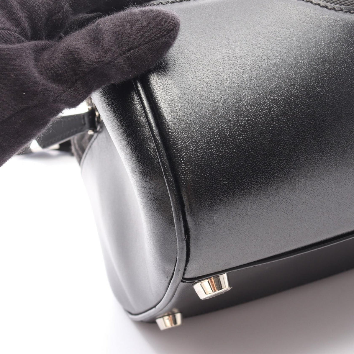 フェンディ FFジャガード キャンバス レザー 2WAYボストンバッグ