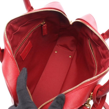 イヴサンローラン ミュージアム レザー2wayハンドバッグ