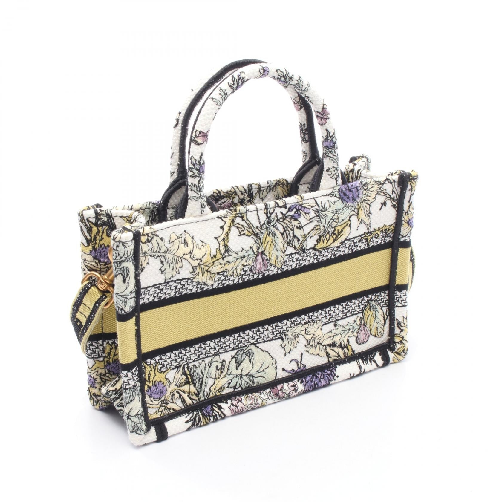 ディオール BOOK TOTE キャンバスハンドバッグ