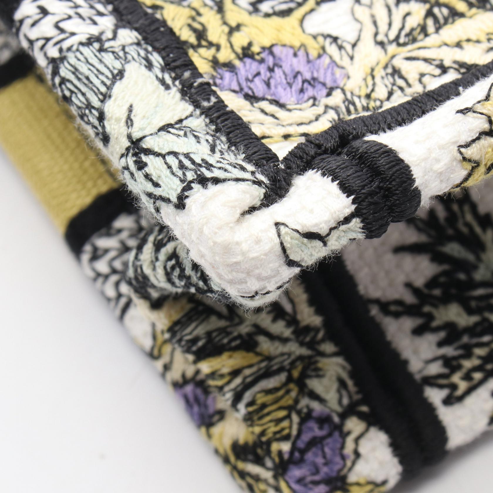 ディオール BOOK TOTE キャンバスハンドバッグ