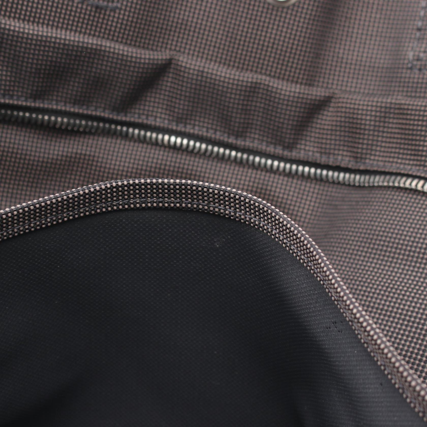 エルメス エールラインMM ナイロンキャンバス トートバッグ