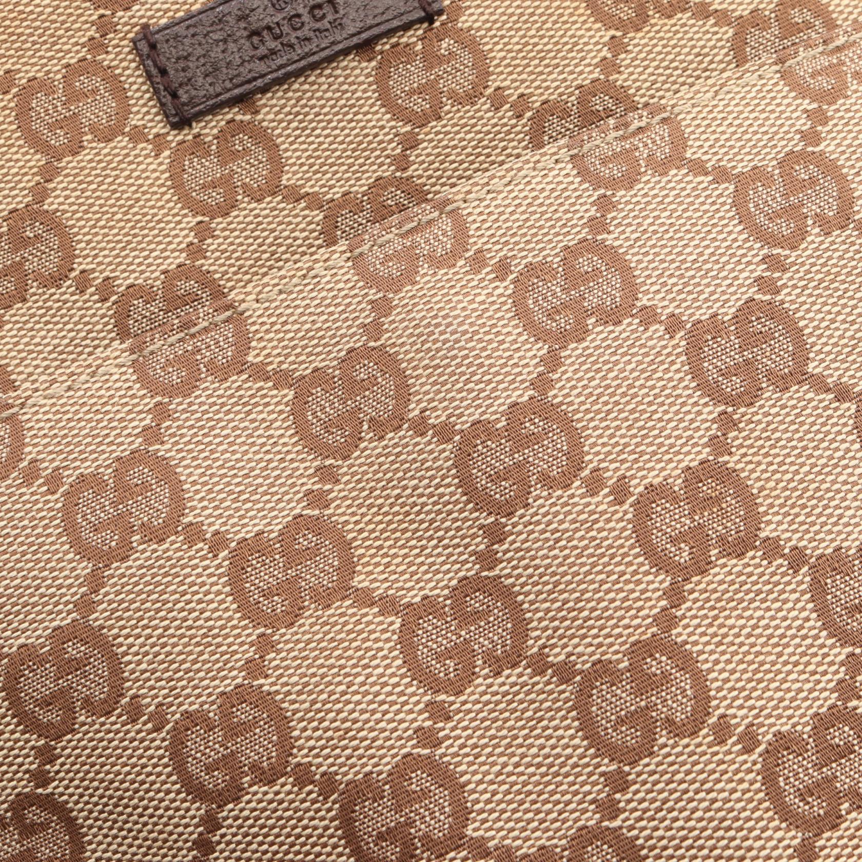 グッチ GGキャンバス レザーショルダーバッグ