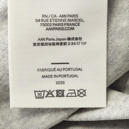 アミ コットン半袖Tシャツ