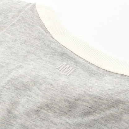 アミ コットン半袖Tシャツ