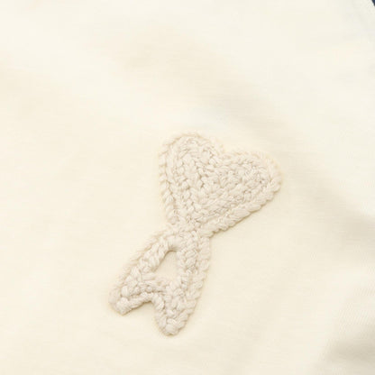 アミ コットン 半袖Tシャツ