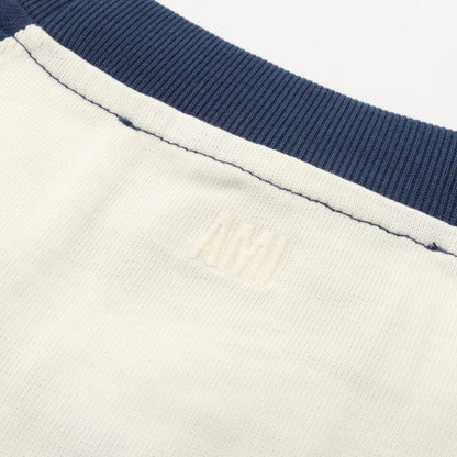 アミ コットン 半袖Tシャツ
