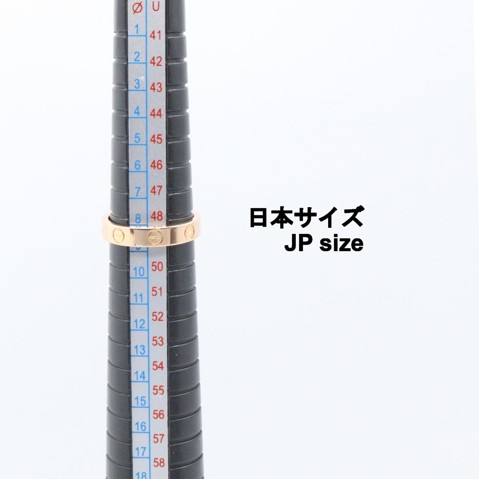カルティエ ミニラブリング Au750 リング 8号