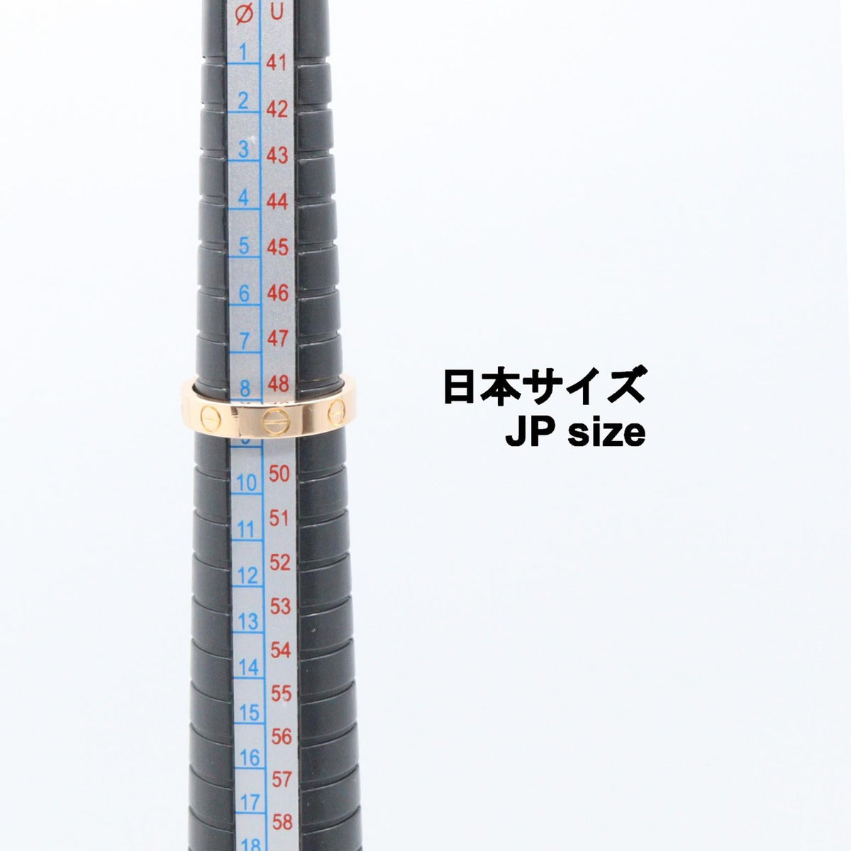 カルティエ ミニラブリング Au750 リング 8号