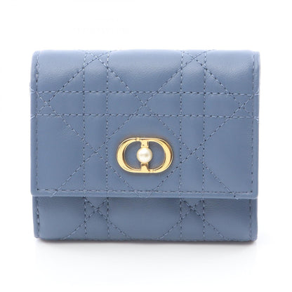 ディオール Dior Jolie Hibiscus レザー三つ折り財布