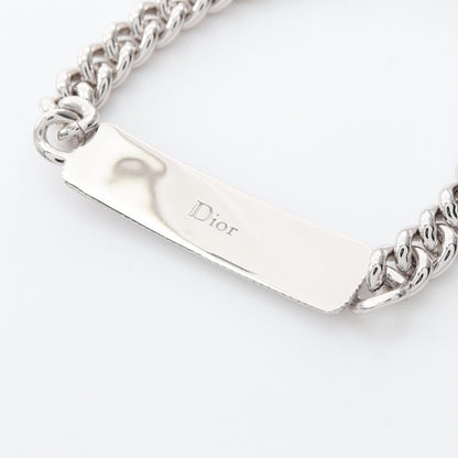 ディオール Guilloche Chain Link Bracelet ステンレススチール ブレスレット