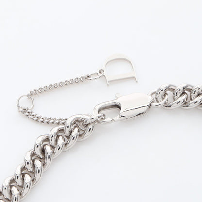 ディオール Guilloche Chain Link Bracelet ステンレススチール ブレスレット