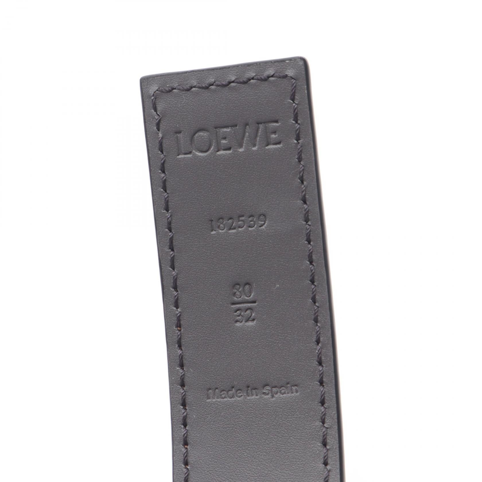 ロエベ リバーシブル アナグラム ボンベ レザーベルト