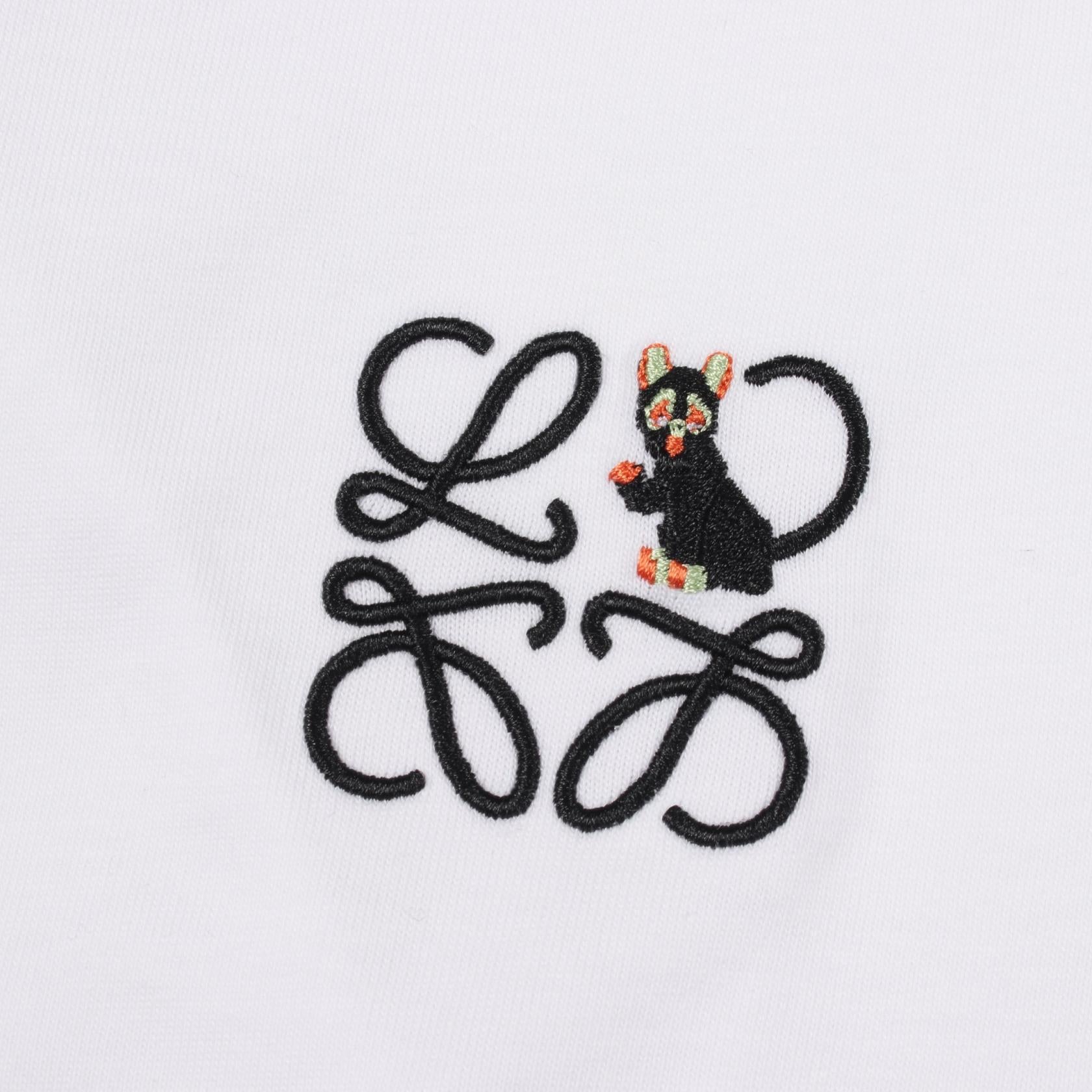 ロエベ アナグラム コットンTシャツ