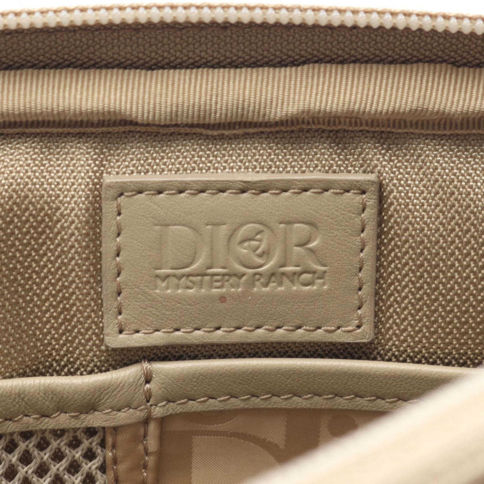 ディオール DIOR × MYSTERY RANCH ナイロンレザーウエストバッグ