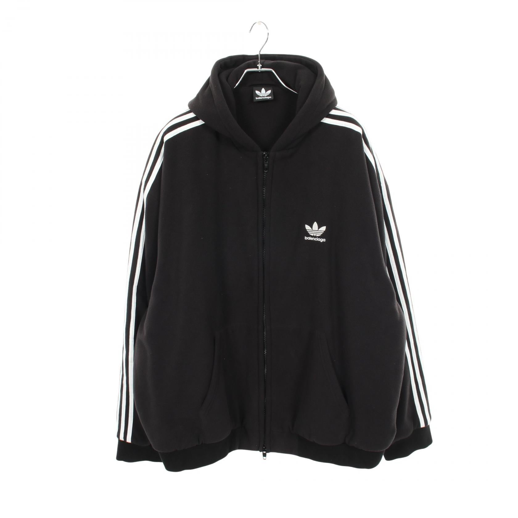 バレンシアガ×adidas ポリエステル スウェットシャツ