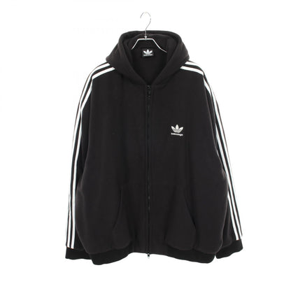 バレンシアガ×adidas ポリエステル スウェットシャツ