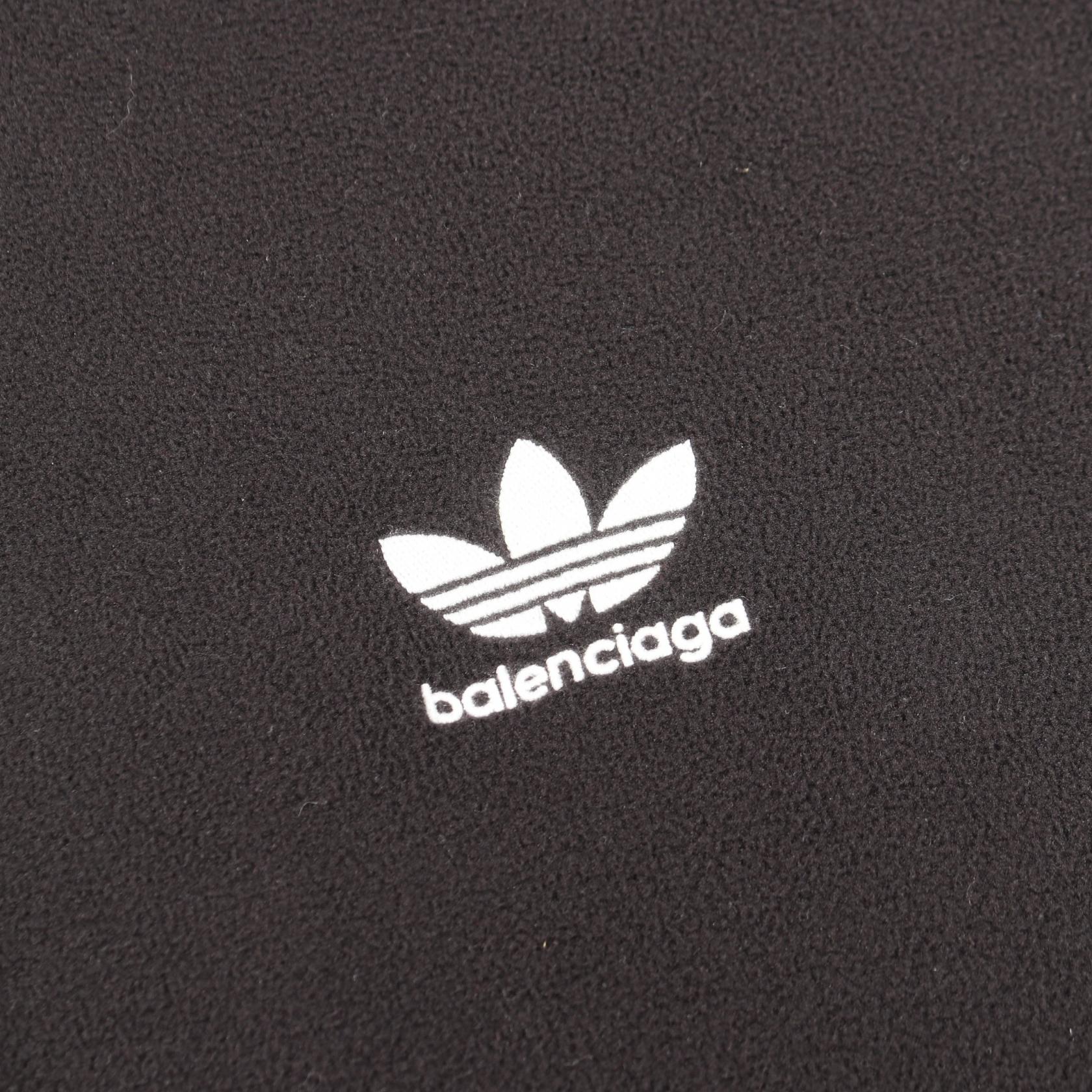 バレンシアガ×adidas ポリエステル スウェットシャツ