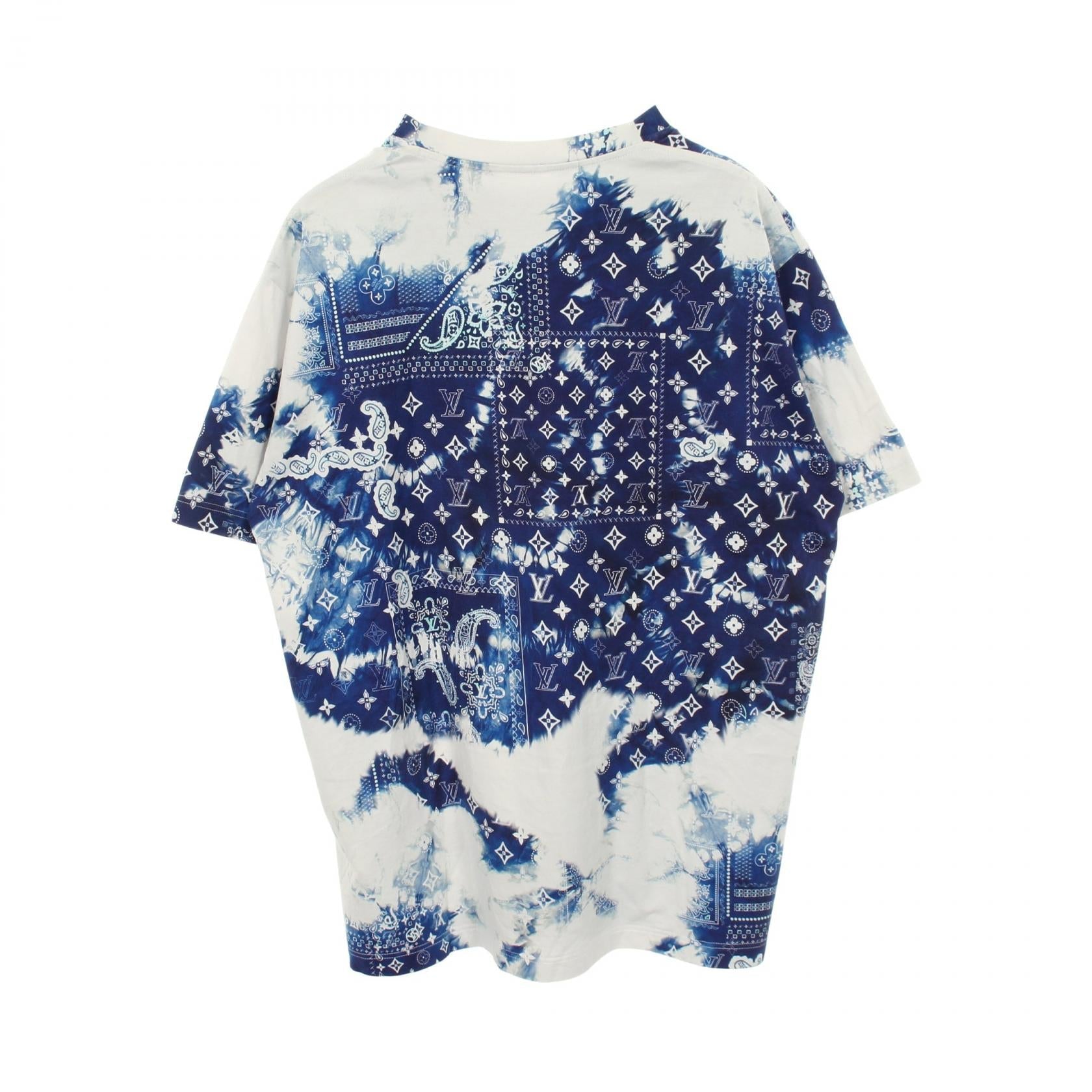 ルイヴィトン モノグラムバンダナプリント コットンTシャツ