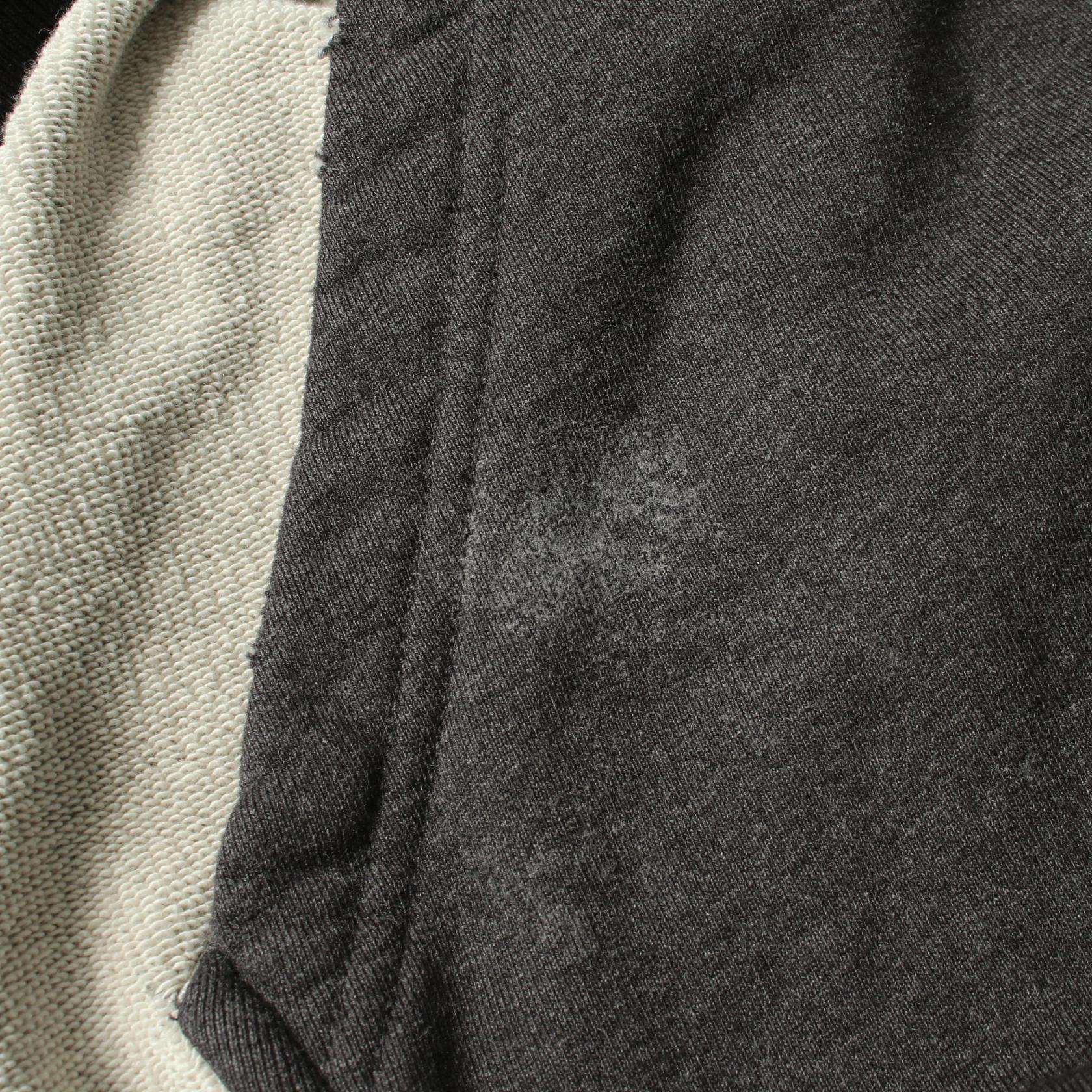 バレンシアガ TAPE TYPE RIPPED POCKET HOODIE コットンパーカー