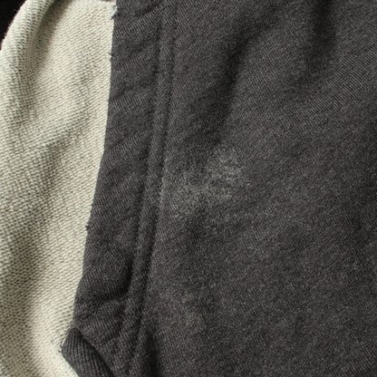 バレンシアガ TAPE TYPE RIPPED POCKET HOODIE コットンパーカー