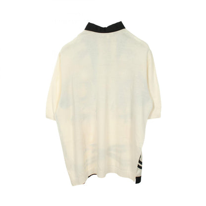 エルメス BRIDES de GALA シルク コットン ポロシャツ XL