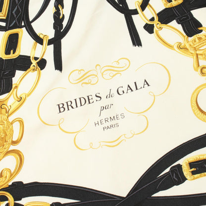 エルメス BRIDES de GALA シルク コットン ポロシャツ XL